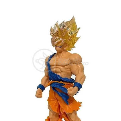 Boneco Action Figure Miniatura Goku Super Sayajin 2 Colecionáveis Dragon  Ball Z Super - 20cm