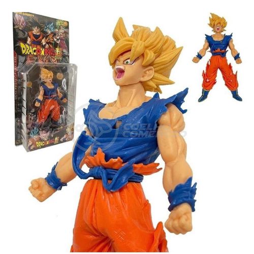 Boneco Action Figure Miniatura Goku Super Sayajin 2 Colecionáveis Dragon  Ball Z Super - 20Cm em Promoção na Americanas