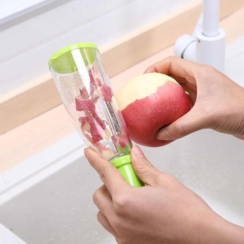 Descascador e Cortador de Legumes e Frutas com Reservatório Inox Cozinha  Multiuso em Promoção na Americanas