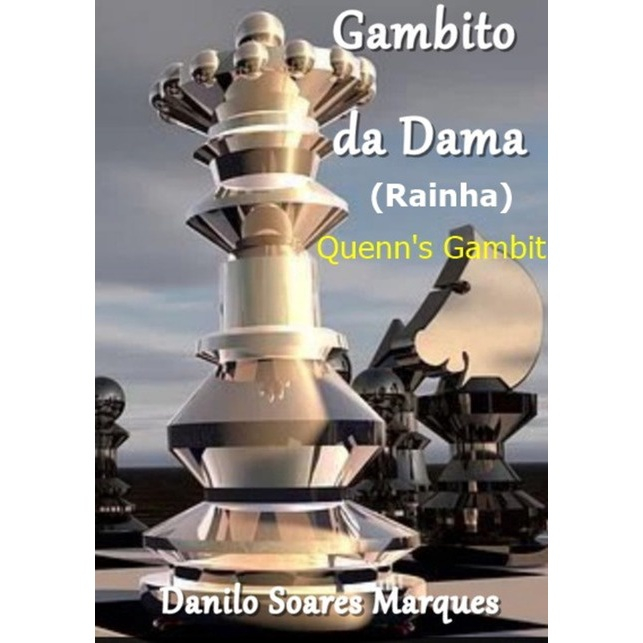 Livro Xadrez-Gambito da Dama (Rainha) no Shoptime