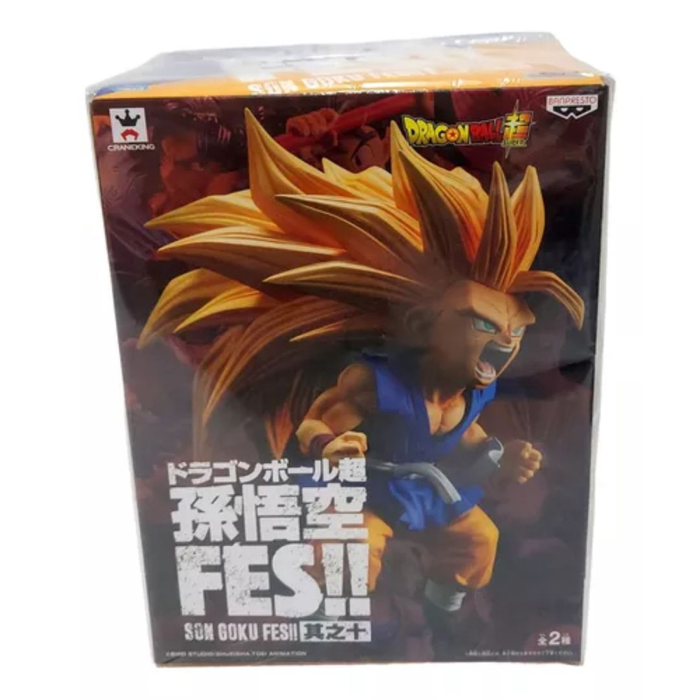 Boneco Goku Super Saiyajin 3 Dragon Ball Z GT Super