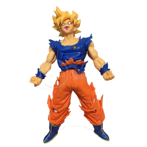 Goku Super Sayajin - Miniatura Colecionável Dragon Ball Super