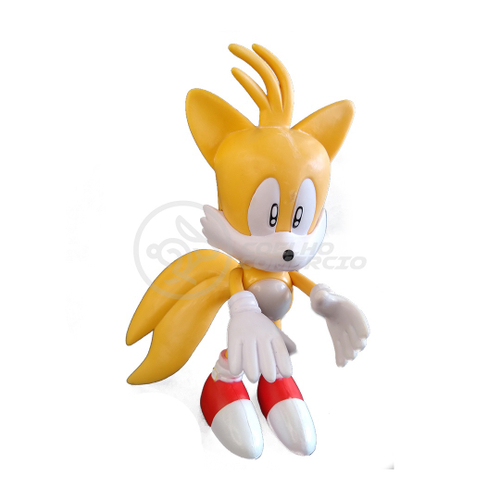 Luminária Sem Fio, Tails Amarelo Personagem Do Sonic