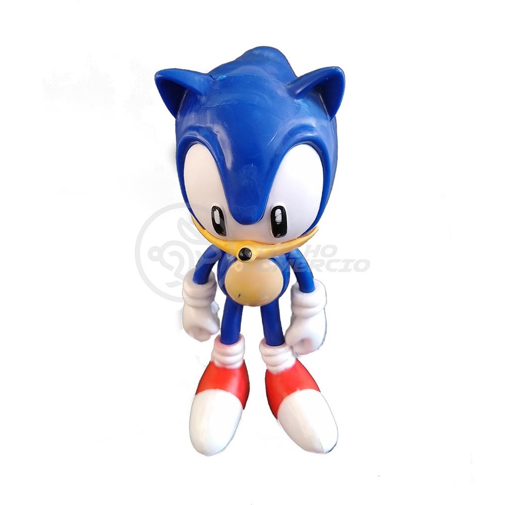 Boneco Colecionável 6cm Sonic The Hedgehog - Sonic