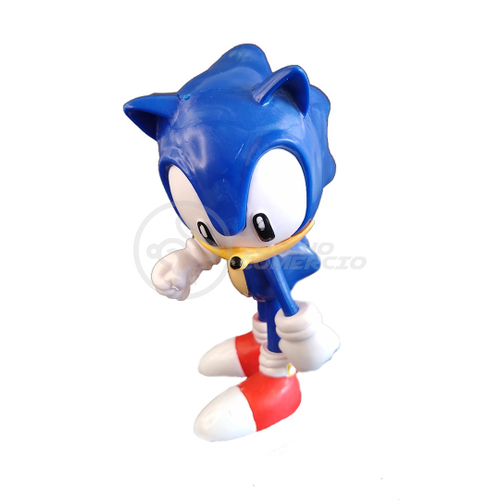 Coleção Boneco Action Figure Metal Sonic The Hedgehog 16cm Somic