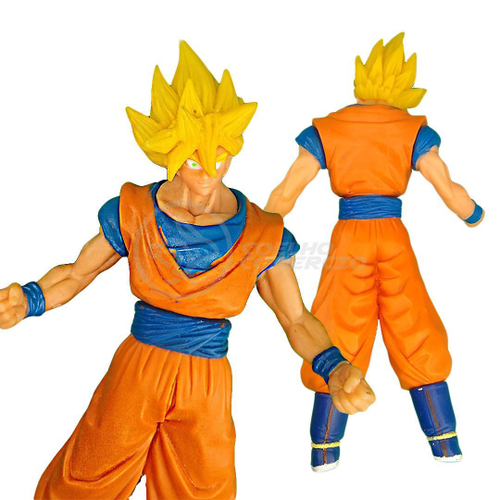 Brinquedo Boneco Action Figure Goku Super Sayajin Grande 26cm