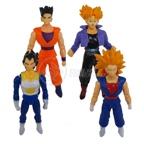 Boneco Action Figure Miniatura Goku Super Sayajin Blue Colecionáveis  DragonBall Z Super - 18cm 4 - Action Figure - Brinquedos