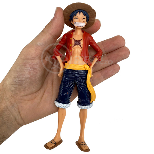 One Piece Figuras de Ação Anime para Crianças, Den, Mushi, Luffy