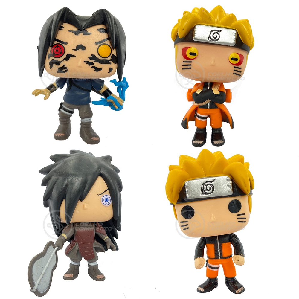 Boneco Colecionável Articulado - Naruto Shippuden - Naruto Uzumaki