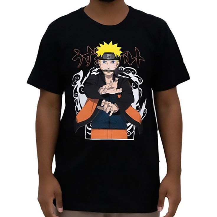 Camiseta Anime Naruto Personagens em Promoção na Americanas