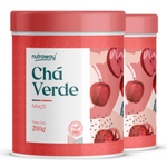 Kit 2 Chá Verde Maça Nutraway 200G
