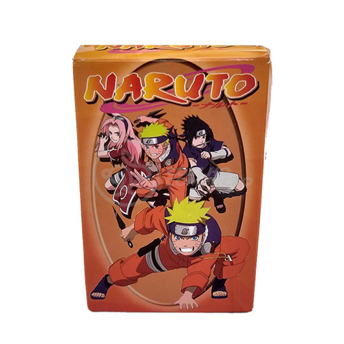 200 Cards Figurinha Naruto C/ 50 Pacotes Bafo Colecionável