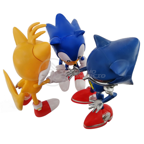 Kit Com 5 Bonecos Sonic – Shopping Tudão