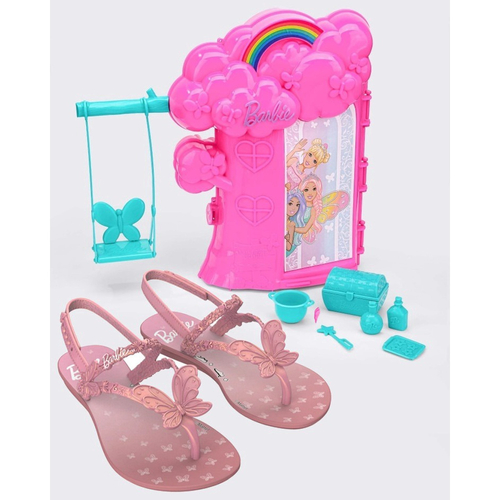 Casa da Barbie c/ Slide e Piscina, Elevador, Pet e Acessórios - Presente p/  Crianças 3-7 anos em Promoção na Americanas