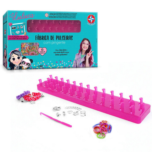 Kit Completo r Luluca Boneca Jogo + Fabrica Pulseiras no Shoptime