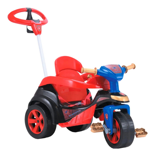 Motoca Triciclo Infantil Tico Trike Evolution Spider Menino - Biemme no  Shoptime