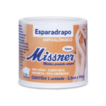 Esparadrapo Hipoalérgico Branco Missner 2,5Cmx90Cm - 12 Und