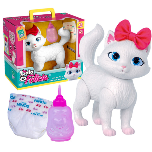 Pelucia gatinha marie 25CM 16059 no Shoptime