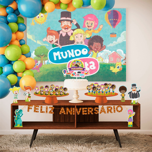 Mundo Bita Decoração de festa Infantil