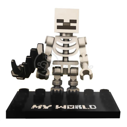 Brinquedo Boneco Minecraft My World Compatível Lego - Alex em Promoção na  Americanas