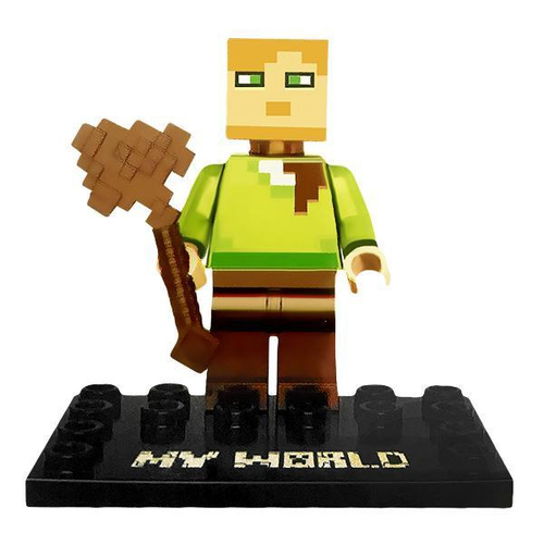 Brinquedo Boneco Minecraft My World Compatível Lego- Creeper em Promoção na  Americanas