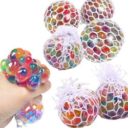 Fun Squishy Stress Ball Mesh Orbeez Splash Apertar Espremer Bola Bolinha Anti Stress Rainbow é boa?