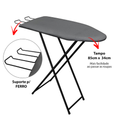 Mesa Tábua de Passar Roupa Passadeira Com Suporte Retrátil é boa?