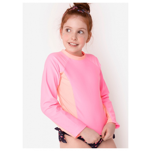 Camiseta Raglan Infantil Luluca Panda Menina