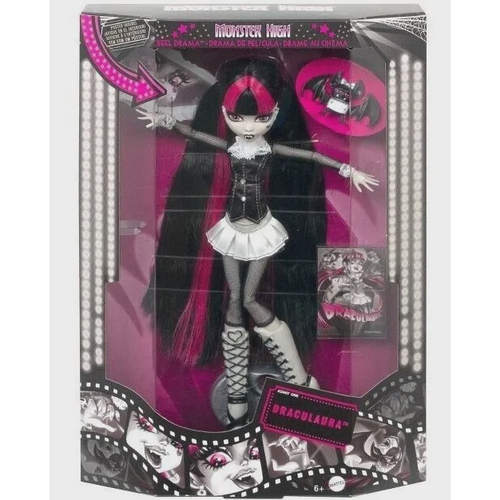 Boneca de reprodução alta de Monster Draculaura com suporte de