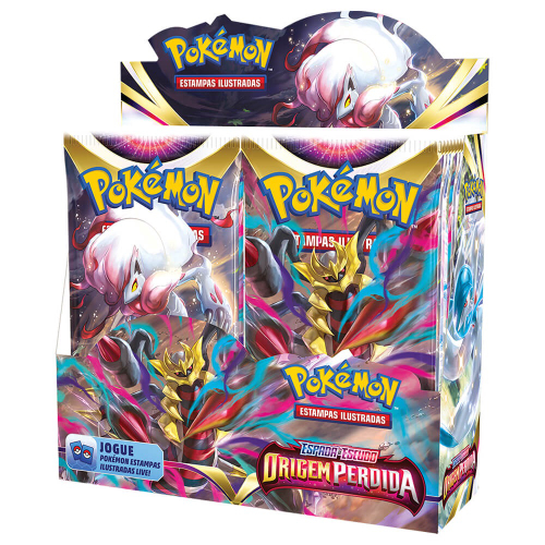 Lote Cartas Pokemon TCG Origem Perdida 50 unidades com 5