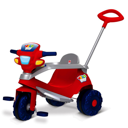 Triciclo Infantil Bandeirante Velotrol Vermelho – Babytunes