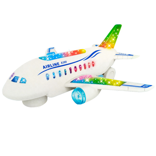 Avião Elétrico Infantil Aircraft 360 12V com Controle Remoto