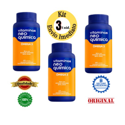 Kit 03 unidades de Ômega 3 Neo Química 60 comprimidos é boa?