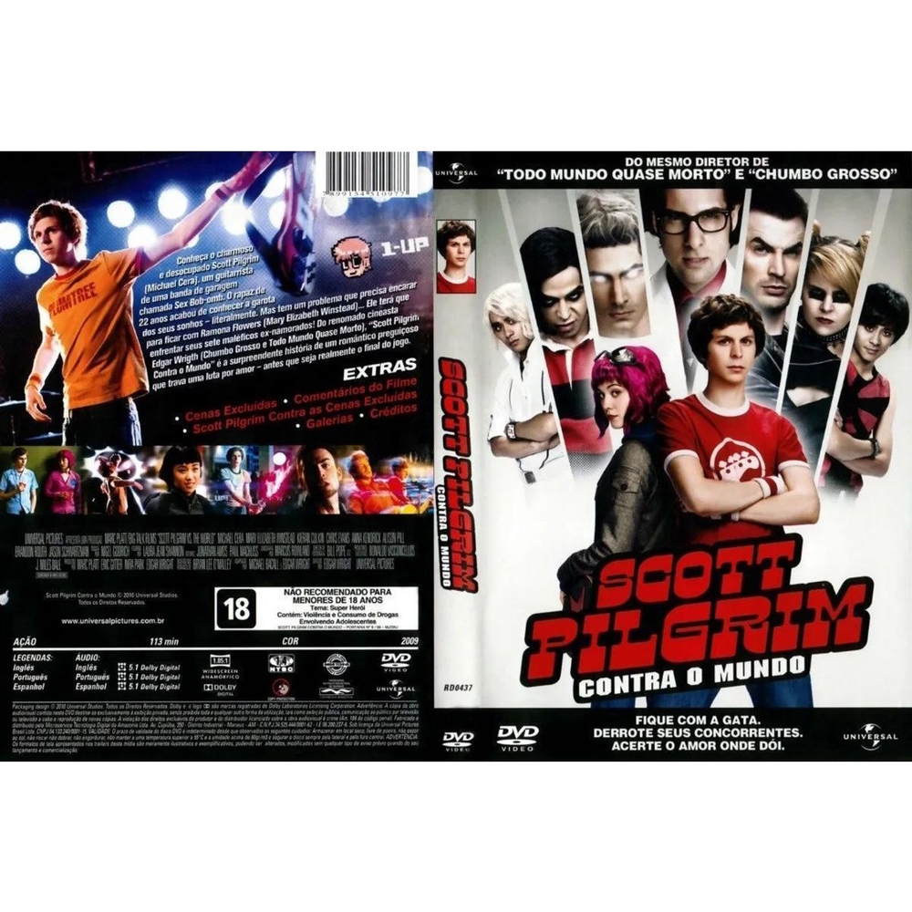 Dvd Scott Pilgrim Contra O Mundo em Promoção na Americanas