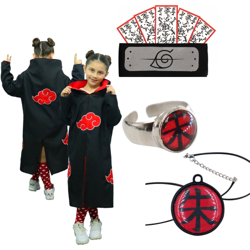 Colar Naruto Nuvem Vermelha Símbolo Akatsuki Anime Cosplay em Promoção na  Americanas