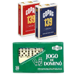 Jogo Dominó Colorido Pedras Grandes 52x26x11mm Profissional em Promoção na  Americanas