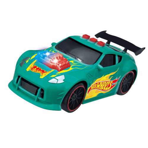 Carro Hot Wheels Com Chave Lançador Verde - Fun Divirta-se