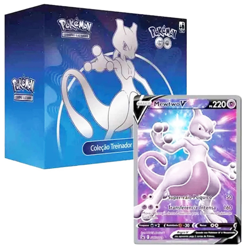 Box Pokemon Treinador Avançado Pokemon Go Mewtwo 121 Cartas em Promoção na  Americanas