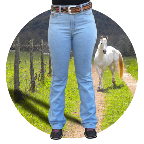 Calça country jeans masculina peão rodeio agro pura raça