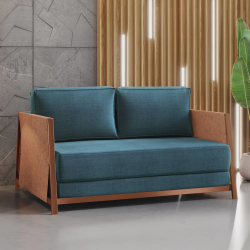 Sofá Cama 2 Lugares M-09 Mais Decor Menor preço em Sofá Cama 2 Lugares M-09 Mais Decor