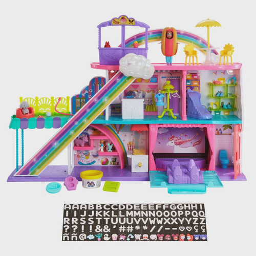 Playset - Polly Pocket - Polly - Shopping Center Doces Surpresas