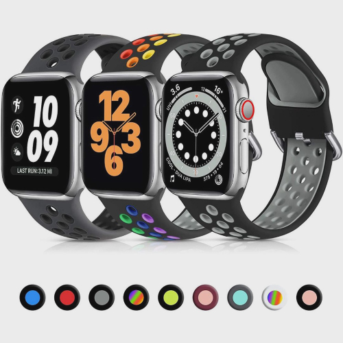 Apple Watch Series 6 44mm Caixa Dourada e Pulseira Areia-rosa Esportiva em  Promoção na Americanas