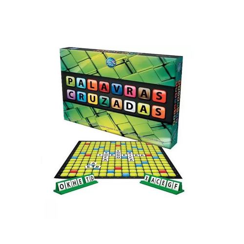 Jogo De Tabuleiro Infantil Educativo Palavras Cruzadas - Nig - R$ 53,97