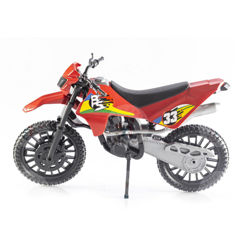 Kit 3 Moto De Trilha 25cm Brinquedo Atacado Barato Doação Presente