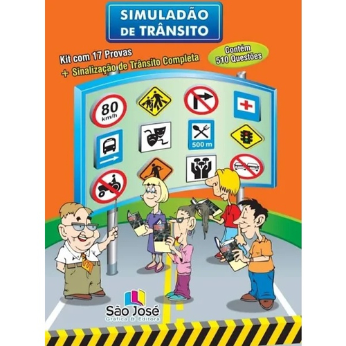 Livrinho de Auto Escola + Simuladão no Shoptime