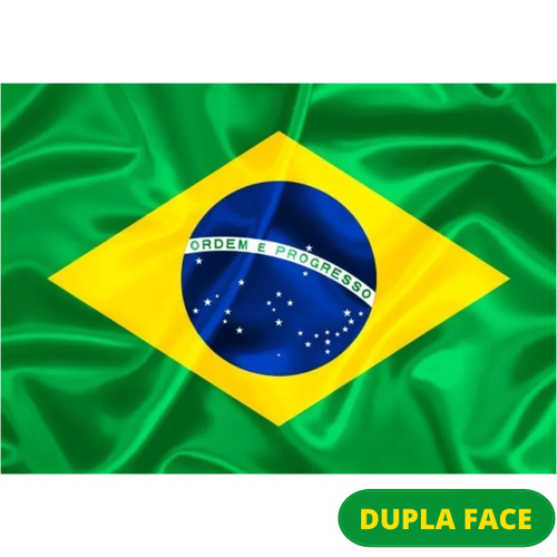 Bandeira Do Brasil Oficial Dupla Face Grande 1,50 X 0,90 Copa 2022 Seleção  Brasileira em Promoção na Americanas