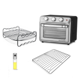 Menor preço em Combo Forno Elétrico Air Fryer 2 em 1 25L 1500W 127V CE180 + Kit Churrasqueira