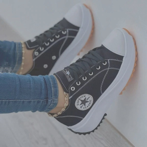 Tênis All Chuck Star Taylor lift Branco Classico Lona feminino em Promoção  na Americanas