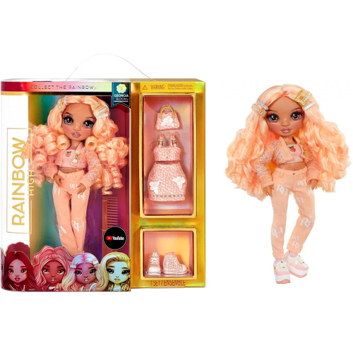 Casa de Boneca Rainbow High Doll House 3 Andares Em Madeira 574330 - mga em  Promoção na Americanas