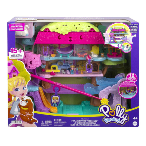 Casa Portátil Polly Pocket Gigante Casinha Surpresas Boneca Vários  Ambientes Escala Polly Matel Poly, Magalu Empresas